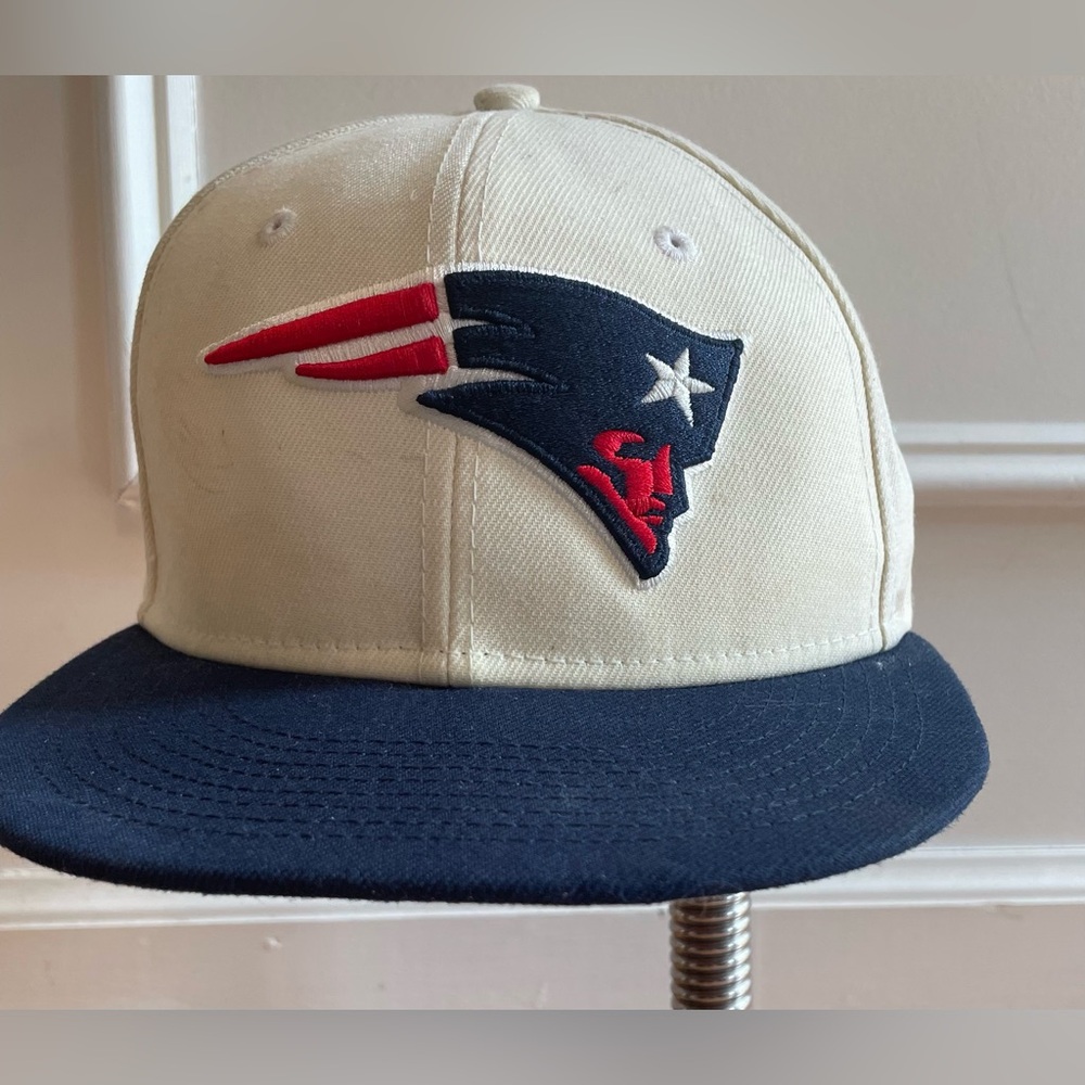 New England Patriots NFL 59FIFTY Cap with blue Brim